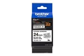 Papir, Fotopapir & Etiketter - Brother Tape brother 24 mm black/white tze-s251 strong adhesive - TZS251