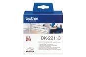 Papir, Fotopapir & Etiketter - Brother 62mm Clear Film - DK-22113