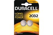 Batteri - DURACELL Long Lasting 3V CR2032 - 2 Pack - 203921