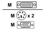 KVM-kabel - ATEN KWM kabler ps/2 3M - 2L-5203P