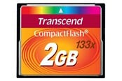 Minnekort - Transcend Compact Flash 133x - 50MB/s - 2GB - TS2GCF133