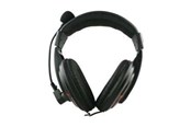 Hodetelefoner - Deltaco Headset med mikrofon - HL-56