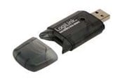 Flashminneadapter - LogiLink USB Card Reader Black - CR0007