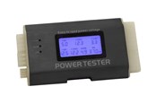 Kabinett tilbehør (kjølepasta mv.) - DeLOCK PSU tester with LCD display - 18159