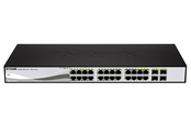 Switch/splitter - D-Link DGS-1210-24 24-Port Smart Managed Gigabit Switch - DGS-1210-24