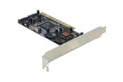 Kontroller - DeLOCK 4xS-ATA Controller RAID til PCI - 70154