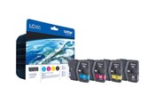 Printertilbehør blekk/toner - Brother LC985VALBPDR - Value Pack - 4-Pack (Balck Yellow Cyan Magenta) Ink - Blekkpatron Blå - LC985VALBPDR