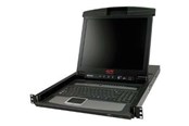 Skjerm - APC LCD Console - KVM-konsol - AP5808