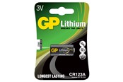 Kamerabatteri & Batterigrep - GP Photo Lithium CR123A - 3702