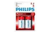 Batteri - Philips Power Life LR14P2B - batteri - C - LR14P2B/10