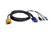 KVM-kabel - ATEN 2L-5302UP - kabel til tastatur / video / mus (KVM) - 2L-5302UP