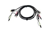 KVM-kabel - ATEN USB HDMI KVM Cable 1.8m - 2L-7D02UH