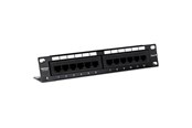 Tilbehør - TRENDnet TC-P12C6 12-Port Cat. 6 Unshielded Patch Panel - TC-P12C6