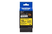 Papir, Fotopapir & Etiketter - Brother TZES641 - Black on Yellow - Roll (1.8 cm x 8 m) - TZES641