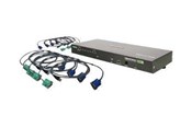 KVM-switch - IOGEAR GCS1808KITU - KVM / USB switch - 8 porte - GCS1808KITU