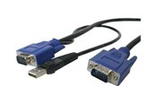 KVM-kabel - StarTech.com 2-in-1 video / USB kabel - SVECONUS10