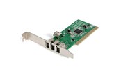 Nettverksadapter - StarTech.com PCI1394MP 4 port PCI 1394a FireWire Adapter Card - 3 External 1 Internal - PCI1394MP