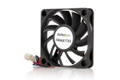 Kabinettvifte - StarTech.com 60x10mm Replacement Ball Bearing Computer Case Fan w/ TX3 Connector - Kabinettvifte - 60mm - Svart - FAN6X1TX3