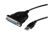 Nettverksadapter - StarTech.com USB to DB25 Parallel Printer Cable 1.8M - ICUSB1284D25