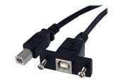 USB - StarTech.com 1 ft Panel Mount USB Cable - USBPNLBFBM1