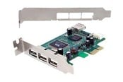 Kontroller - StarTech.com 4 Port PCI Express Low Profile High Speed USB Card - PEXUSB4DP