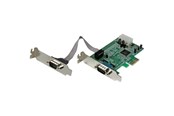 Nettverksadapter - StarTech.com PEX2S553LP 2 Port Low Profile Native RS232 PCI Express Serial Card with 16550 UART - PEX2S553LP