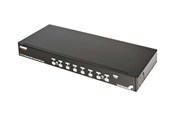 KVM-switch - StarTech.com 8 Port 1U Rack Mount USB - SV831DUSBU