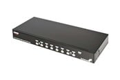 KVM-switch - StarTech.com 8 Port 1U Rack Mount USB KVM Switch Kit with OSD and Cables - SV831DUSBUK