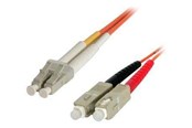 Nettverkskabel - Multimode 62.5/125 Duplex Fiber Patch Cable LC-SC - netværkskabel - FIBLCSC1