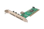 Kontroller - LogiLink PCI Card USB 2.0 4+1 Port - USB-adapter - PC0028