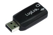 Lydkort - LogiLink USB Soundcard with Virtual 3D Soundeffects - UA0053