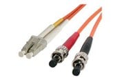 Nettverkskabel - Multimode 62.5/125 Duplex Fiber Patch Cable LC - ST - patchkabel - FIBLCST3