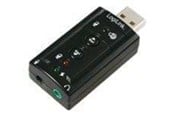 Lydkort - LogiLink USB lydkort med Virtual 7.1 Sound Effects - UA0078