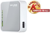 Ruter - TP-Link TL-MR3020 Portable 3G/4G Wireless N Router - Wireless router N Standard - 802.11n - TL-MR3020