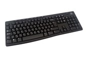 Tastatur - Logitech Wireless Keyboard K270 - Tastatur - Nordisk - Svart - 920-003735