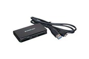 Flashminneadapter - IOGEAR SuperSpeed USB 3.0 Multi-Card Reader / Writer GFR381 - kortlæser - GFR381