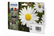 Printertilbehør blekk/toner - Epson 18 Ink Cartridge Multi - CMYK - Blekkpatron Blå - C13T18064010