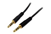 Lydkabel - StarTech.com Slim 3.5mm Stereo Audio Cable - ljudkabel - digitalt ljud - MU3MMS