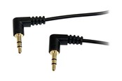 Lydkabel - StarTech.com Slim 3.5mm Right Angle Stereo Audio Cable - ljudkabel - digitalt ljud - MU3MMS2RA