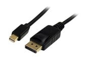 Skjermkabel - StarTech.com Mini DisplayPort to DisplayPort Adapter Cable - DisplayPort-adapter - MDP2DPMM1M