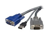 KVM-kabel - StarTech.com Ultra-Thin tangentbords-/video-/muskabel - SVUSBVGA6