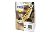 Printertilbehør blekk/toner - Epson 16 Ink Cartridge - Yellow - Blekkpatron Yellow - C13T16244010