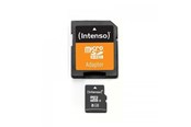 Minnekort - Intenso Micro SD Card w/ Adapter - 8GB - 3403460