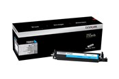 Printertilbehør blekk/toner - Lexmark 700D2 - Cyan - developer kit LCCP - Developer-kit Blå - 70C0D20