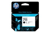 Printertilbehør blekk/toner - HP 711 / CZ133A Black Ink 80 ml - Blekkpatron Svart - CZ133A