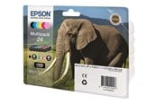 Printertilbehør blekk/toner - Epson 24 Ink Cartridge Multi - CMYK - Blekkpatron Blå - C13T24284010