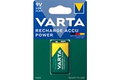 Batteri - VARTA battery rechargeable 9v 200mah 1-pcs - 56722101401