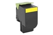 Printertilbehør blekk/toner - Lexmark 802XY - Laser toner Yellow - 80C2XY0