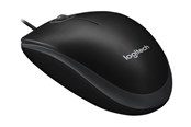 Mus - Logitech B100 Optical USB Mouse - Mus - Optisk - 3 knapper - Svart - 910-003357