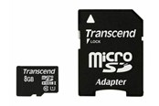 Minnekort - Transcend MicroSDHC UHS-I Premium - 8GB - TS8GUSDU1